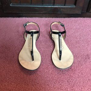 Calvin Klein Black Sandals Women's Size 8